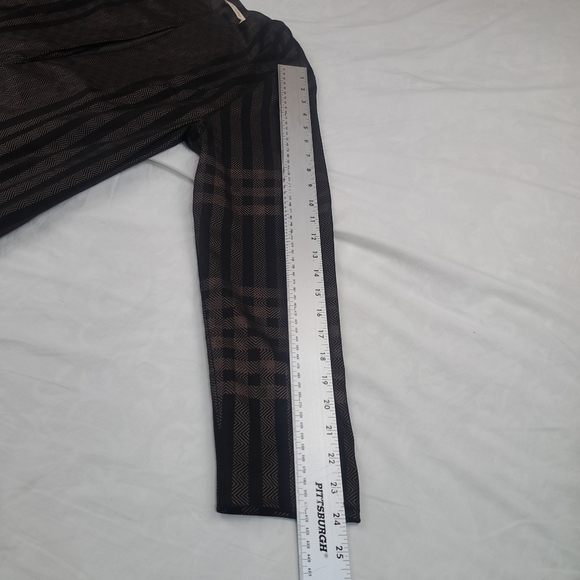 Soft Surroundings  Stonehaven Plaid Duster Cardigan Jacket Women’s Size M - Picture 12 of 14